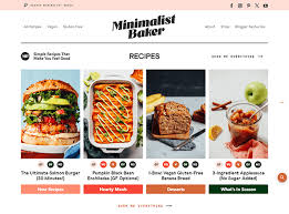 picture of recipe finder website