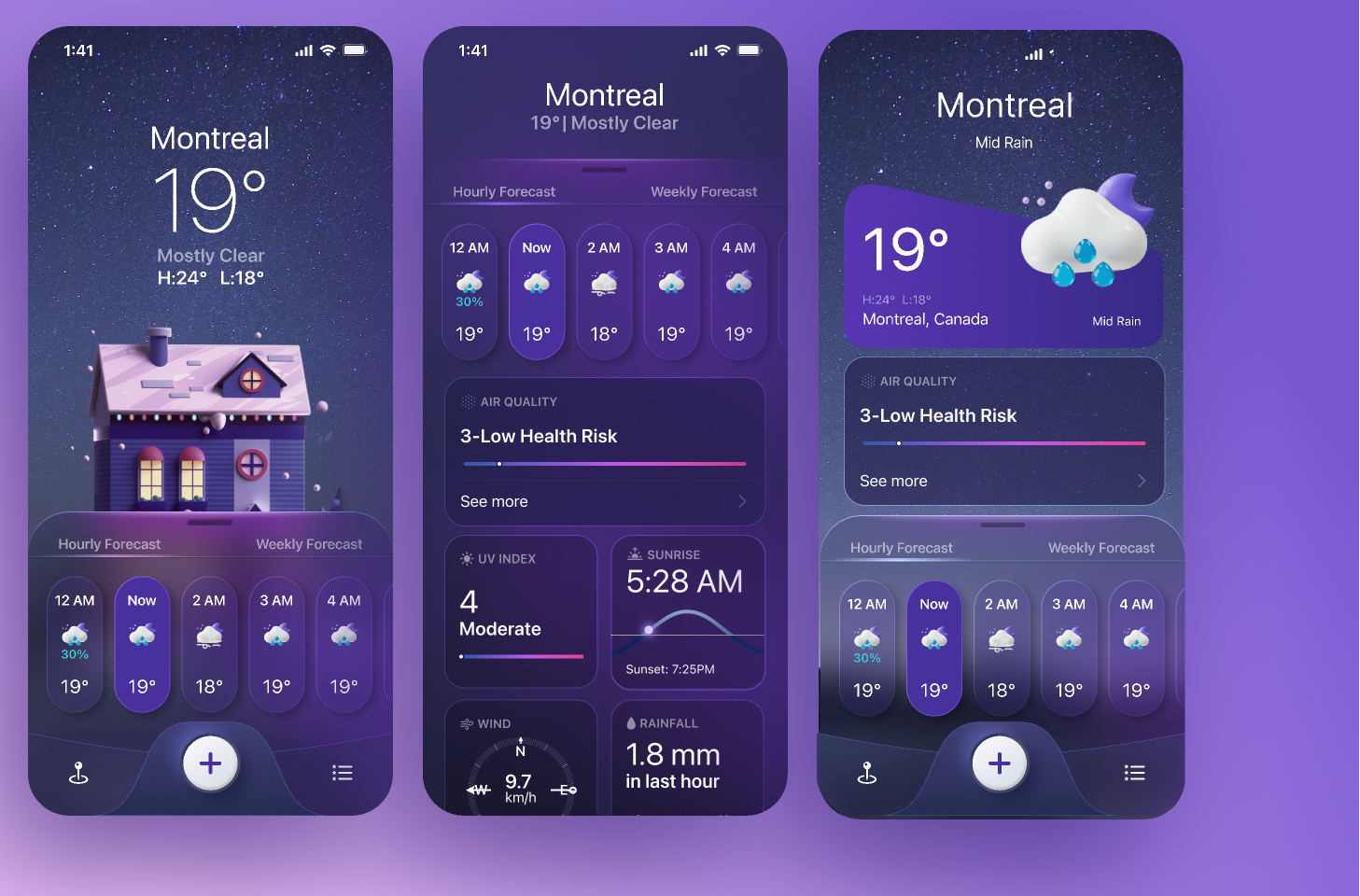 picture of weather app